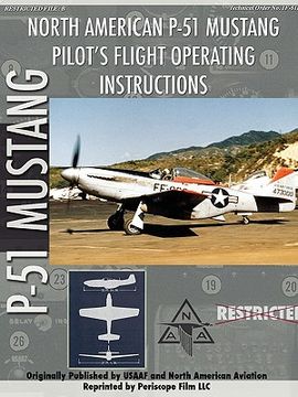 portada p-51 mustang pilot ` s flight manual (en Inglés)