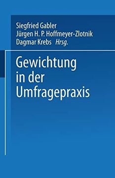 portada Gewichtung in der Umfragepraxis (in German)