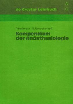 portada Kompendium der Anästhesiologie (de Gruyter Lehrbuch) (en Alemán)