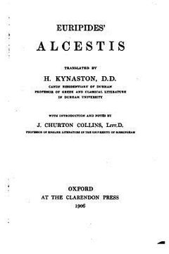 portada Euripides' Alcestis (en Inglés)