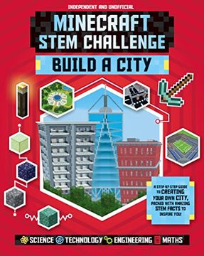 portada Minecraft STEM Challenge: Build a City (Paperback) 