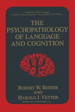 portada The Psychopathology of Language and Cognition (en Inglés)