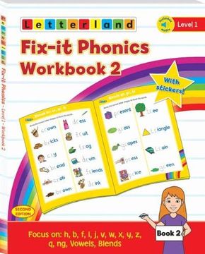 portada Fix-It Phonics - Level 1 - Workbook 2 (en Inglés)