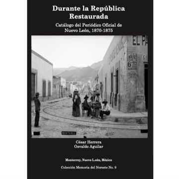 portada Durante la Republica Restaurada (in Spanish)