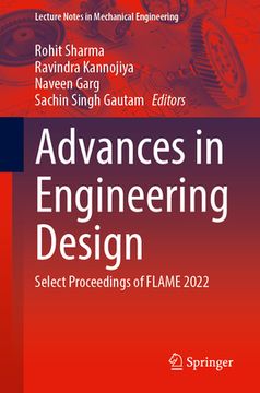 portada Advances in Engineering Design: Select Proceedings of Flame 2022 (en Inglés)