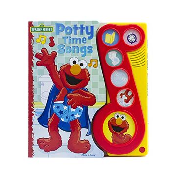 portada Sesame Street - Elmo Potty Time Songs Little Music Note Sound Book - pi Kids