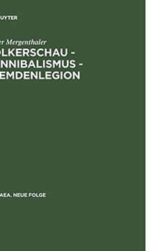 portada Völkerschau - Kannibalismus - Fremdenlegion (en Alemán)