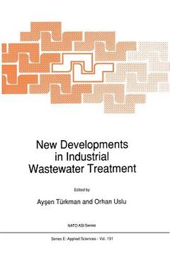 portada New Developments in Industrial Wastewater Treatment (en Inglés)