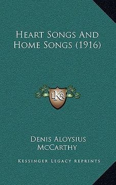 portada heart songs and home songs (1916)