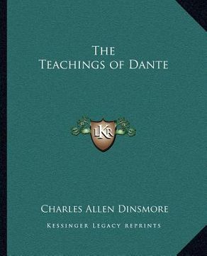 portada the teachings of dante (en Inglés)