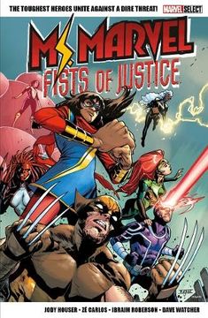 portada Marvel Select ms. Marvel: Fists of Justice (en Inglés)