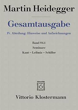 portada Seminare: Kant-Leibniz-Schiller (Teil 2: Sommersemester 1936 Bis Sommersemester 1942)
