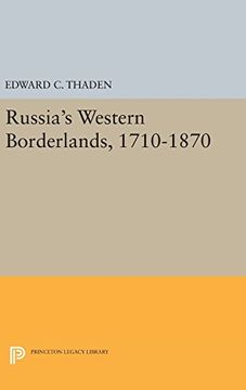 portada Russia's Western Borderlands, 1710-1870 (Princeton Legacy Library) (en Inglés)