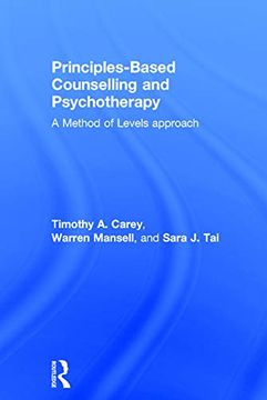 portada Principles-Based Counselling and Psychotherapy: A Method of Levels Approach (en Inglés)