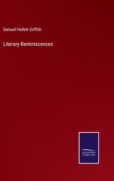 portada Literary Reminiscences (in English)
