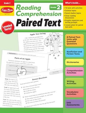 portada Reading Comprehension: Paired Text, Grade 2 Teacher Resource (en Inglés)