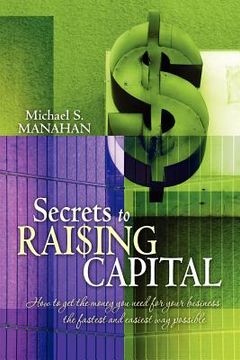 portada secrets to raising capital (en Inglés)