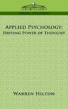portada applied psychology: driving power of thought (en Inglés)