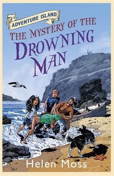 portada The Mystery of the Drowning Man: Book 8 (Adventure Island) (en Inglés)