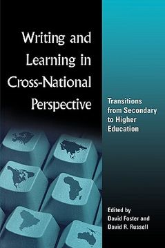 portada writing and learning in cross-national perspective: transitions from secondary to higher education (en Inglés)