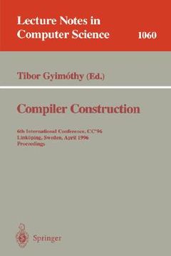 portada compiler construction (en Inglés)