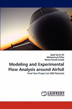 portada modeling and experimental flow analysis around airfoil (en Inglés)