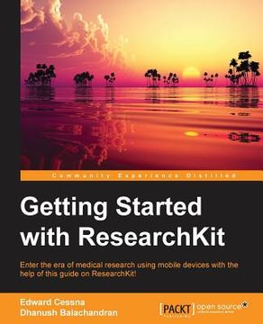 portada Getting Started with ResearchKit (en Inglés)