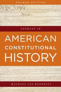portada Sources in American Constitutional History (en Inglés)
