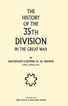 portada history of the 35th division in the great war (en Inglés)