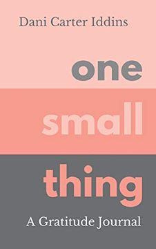 portada One Small Thing: A Gratitude Journal