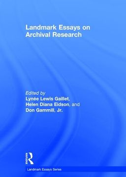 portada Landmark Essays on Archival Research