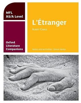 portada Oxford Literature Companions: L'etranger: study guide for AS/A Level French set text