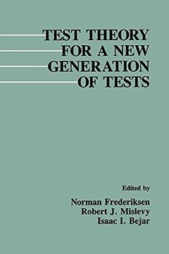 portada Test Theory for a new Generation of Tests (en Inglés)