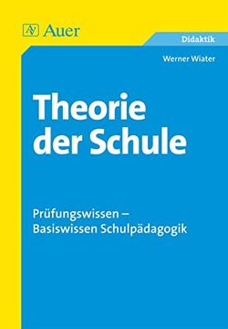 portada Theorie der Schule (en Alemán)