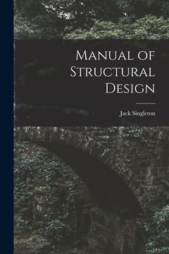 portada Manual of Structural Design (en Inglés)