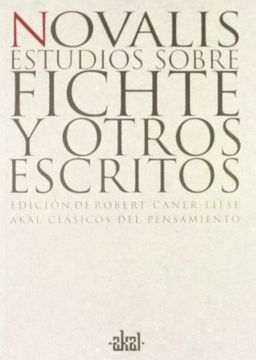 portada Estudios Sobre Fichte y Otros Escritos