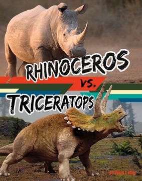 portada Rhinoceros vs. Triceratops (en Inglés)