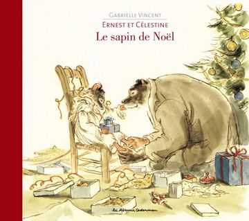 portada Ernest et Célestine : Le sapin de Noël (Les Albums Casterman) (in French)