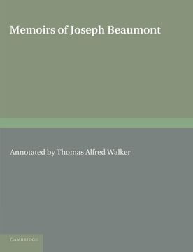 portada Memoirs of Joseph Beaumont 