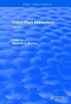 portada Insect-Plant Interactions (1993): Volume v (Crc Press Revivals) (en Inglés)