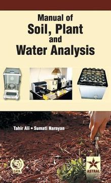 portada Manual of Soil Plant and Water Analysis (en Inglés)
