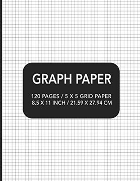 portada Graph Paper: 120 Pages (en Inglés)