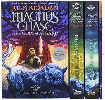 portada Magnus Chase and the Gods of Asgard set (in English)