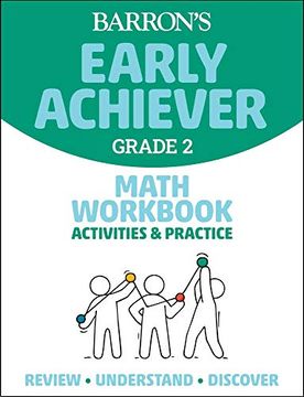 portada Barron'S Early Achiever: Grade 2 Math Workbook (en Inglés)