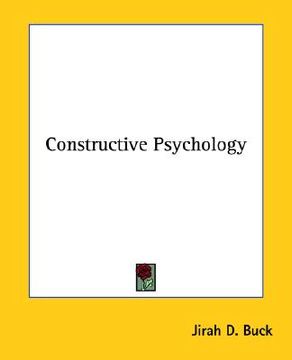 portada constructive psychology (en Inglés)