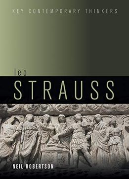 portada Leo Strauss: An Introduction (Key Contemporary Thinkers) (in English)
