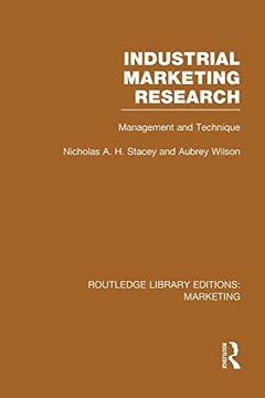 portada Industrial Marketing Research (Rle Marketing): Management and Technique