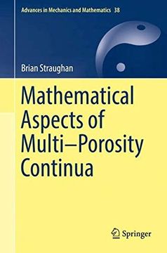 portada Mathematical Aspects of Multi-Porosity Continua (Advances in Mechanics and Mathematics) (en Inglés)