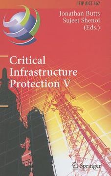 portada critical infrastructure protection v