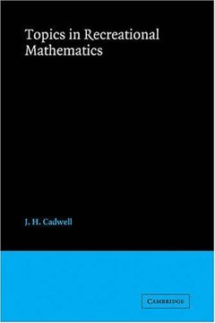 portada Topics in Recreational Mathematics (en Inglés)